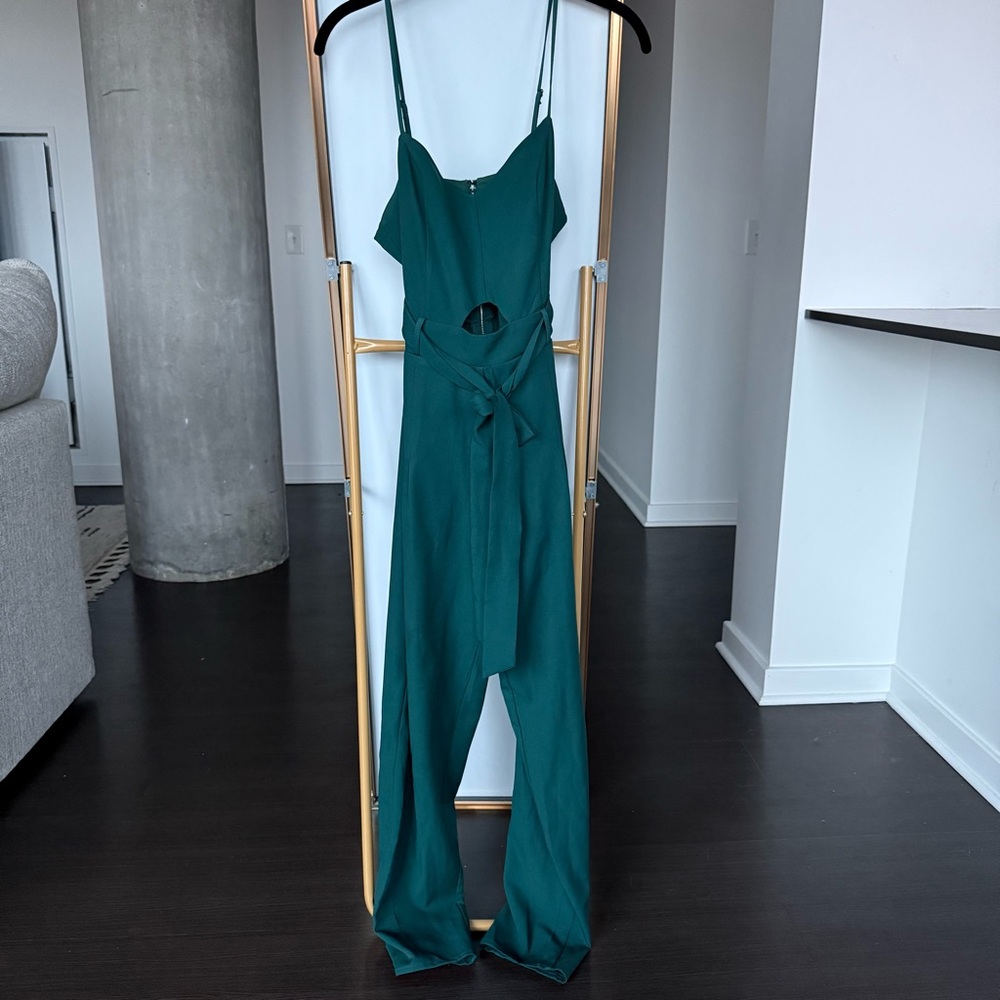 Elegant Teal Jumpsuit